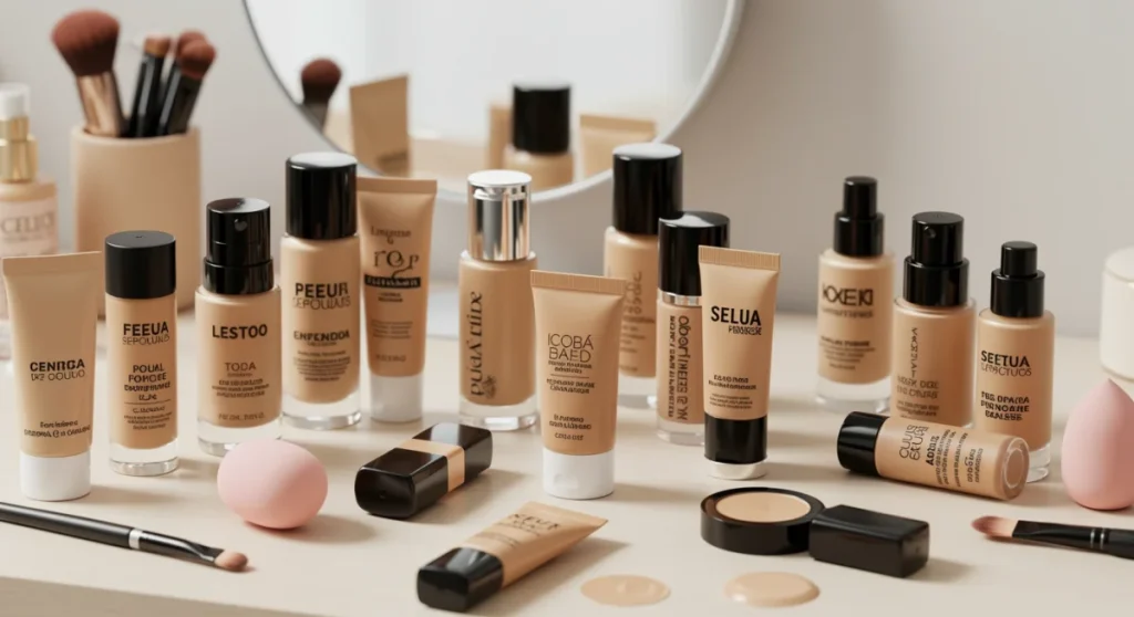 Guía práctica 2025: Elige tu base de maquillaje perfecta en España