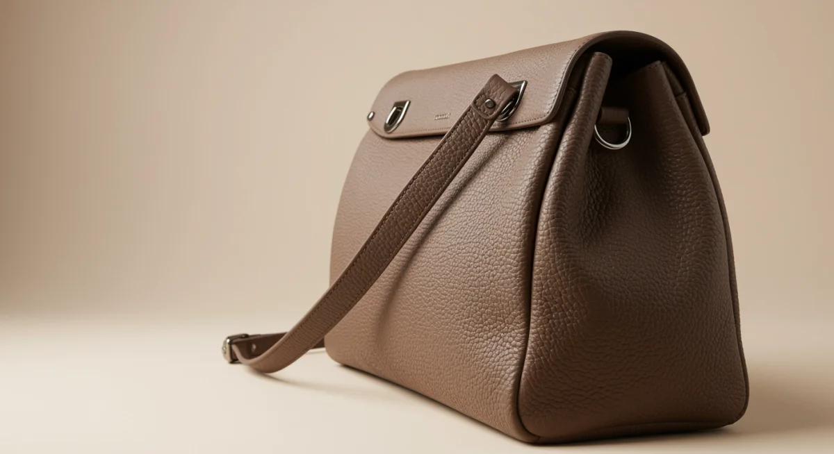 Bolso de cuero versátil y atemporal, un accesorio esencial.