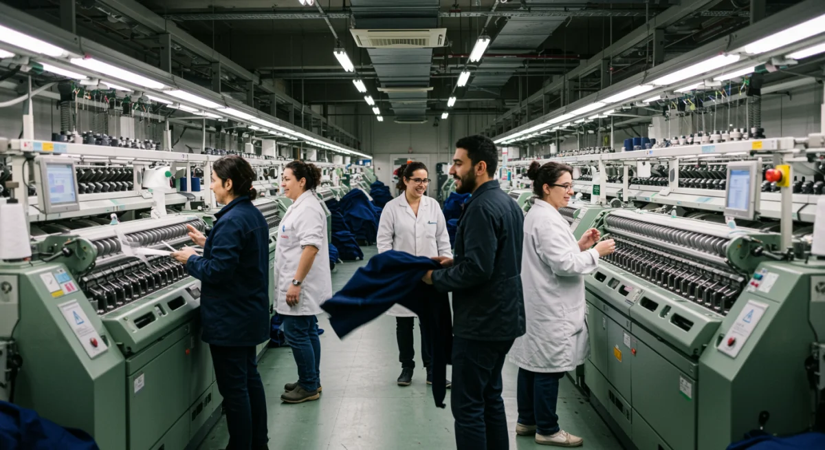 Trabajadores de la industria textil en España en un entorno laboral justo y ético