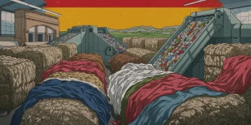 Futuro del reciclaje textil en España con proyecciones de reducción de residuos