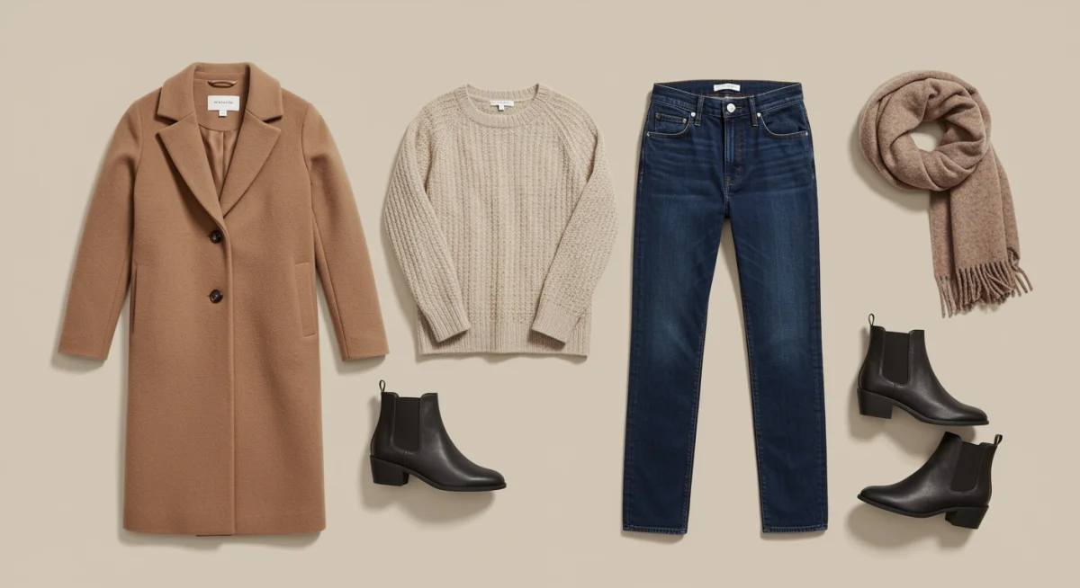 Cinco prendas clave para un armario de invierno versátil y atemporal.