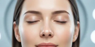 Mujer con piel radiante y saludable, símbolo de transformación cutánea avanzada.