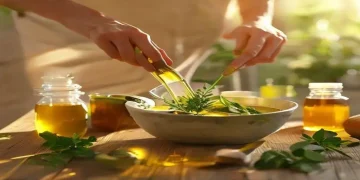 cuidado del cabello con productos naturales que funcionan