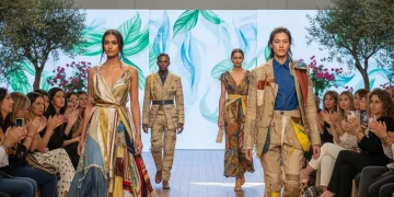 Pasarela de moda sostenible en España 2026, mostrando diseños innovadores y ecológicos.