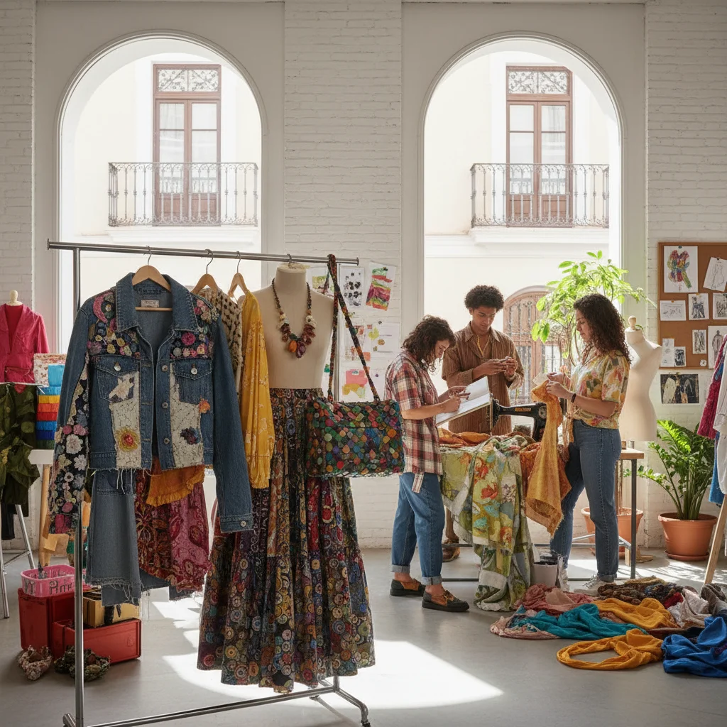 Upcycling Moda Española 2026: Ahorra 60% y Emprende