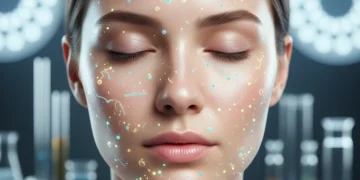 Piel sana y equilibrada, con el microbioma cutáneo como protector natural contra el acné.